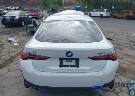 2023 BMW I4 Edrive35 из США, поврежденный, VIN WBY43AW08PFP72354